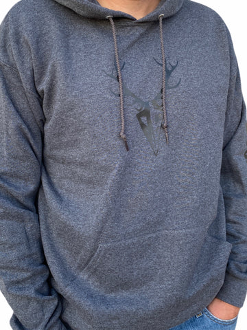 Sweatshirts Charcoal with skull logo